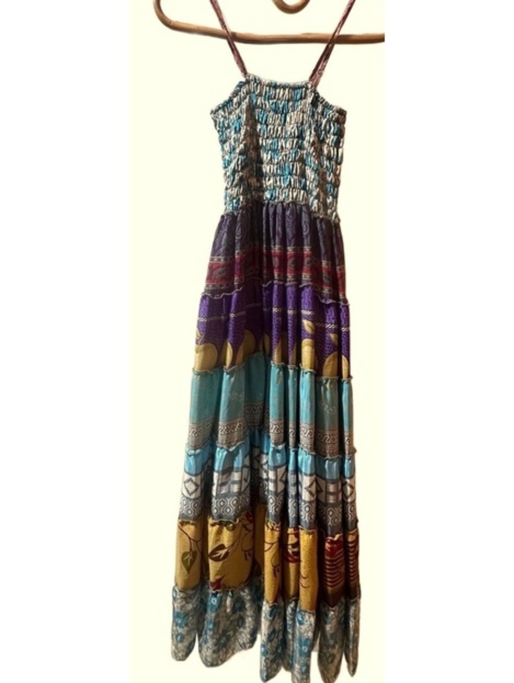 Handmade Sari Silk dress